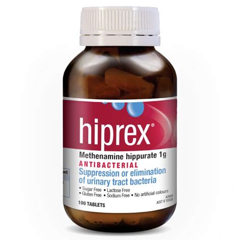 is hiprex an antibiotic.